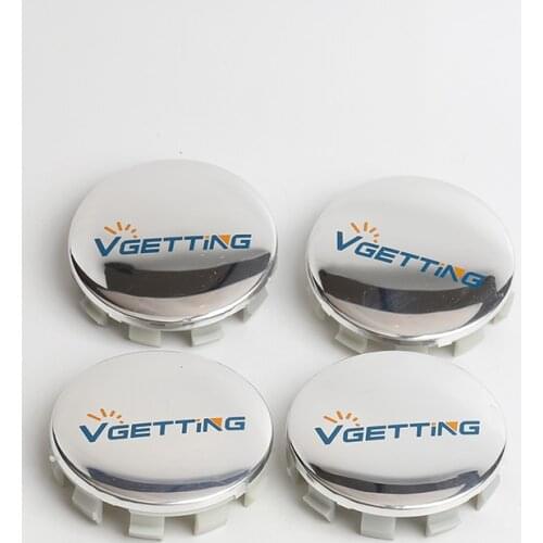 40pcs 68mm 10 pin Blue Black white Auto Car Wheel Center Hub caps Rim Caps Emblem