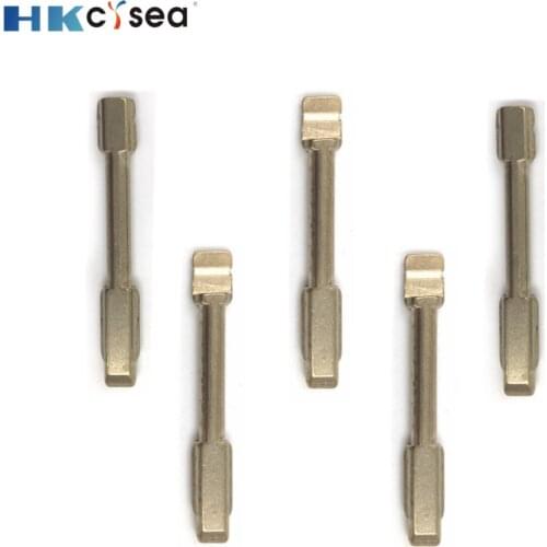 HKCYSEA KD#90 KD JMD VVDI Remote Uncut Blank Metal Blade Type F021 #90 for Ford Mondeo Car Key Remote Blade Replacement
