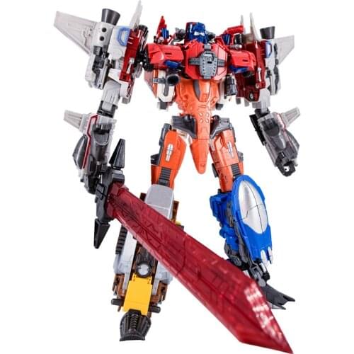 WJ G1 Transformation Toy Computron Action Figure Model Scattershot Strafe Afterburner Lightspeed Nosecone Deformation Car Robot