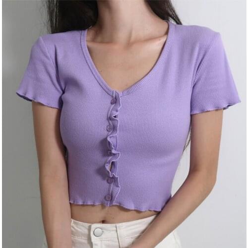 JULIA KISS Women's Cropped T-shirts