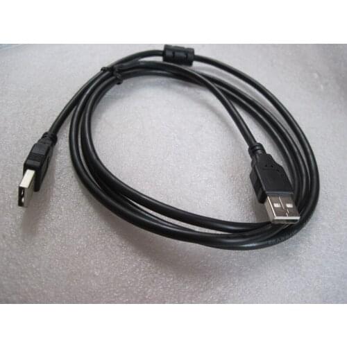 Black Color USB 2.0 Male to USB 2.0 Male Cable M/M Extension Connector Adapter Cable Cord Wire 1.5m 3m ship with tracking number