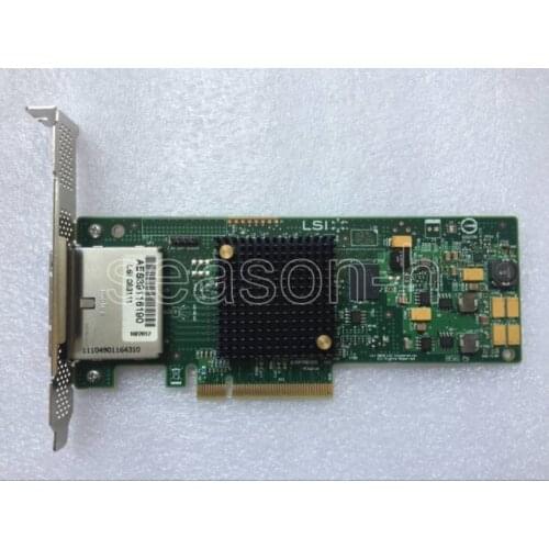 LSI 9205-8e 8-Port, 6Gb/s SAS+SATA to PCI Express Host Bus Adapter=9207-8E