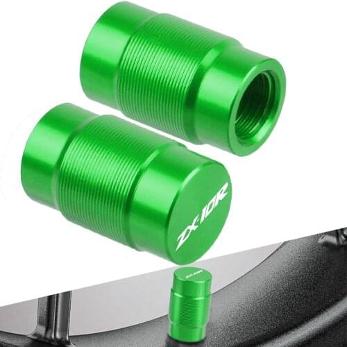 For Kawasaki ZX10R 2006 2007 2008 2009 2010 2011 2012 2013 2014 2015 2016 2017 2018 2019 2020 CNC Tires Valves Tyre Stem Cover