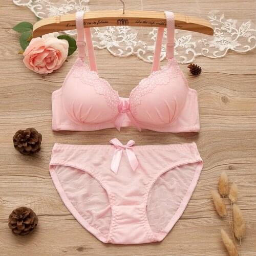 3Pcs Bra Set Underwear Bra & Brief Sets Sexy Breathable Seamless Bralette Intimates Fashion Female Lingerie Soft Women Underwear