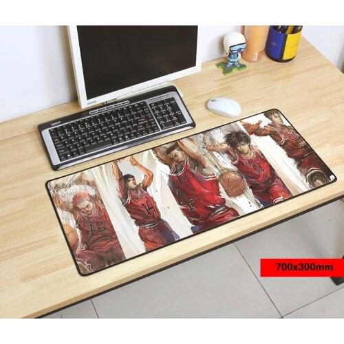 SLAM DUNK mouse pad 1200x500mm pad to mouse notbook computer mousepad locrkand gaming padmouse gamer large keyboard mouse mats