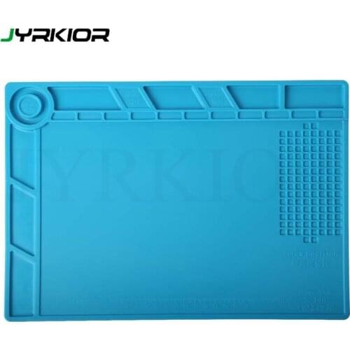 Magnetic Screw Repair Mat Heat Insulation Silicone Repair Tools Pad Desk Mat Maintenance Platform BGA Soldering Repair Station