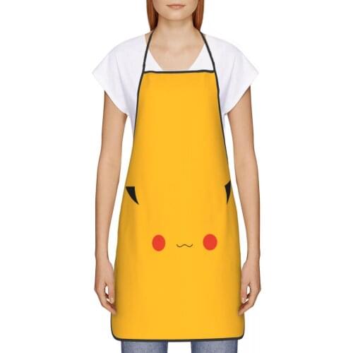 Minilalist Kitchen oil resistant wreath Anime Manga Chibi kitchen apron women Man For school 72*52cm