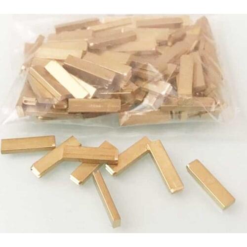 Copper 2*3*15mm hot letters for printing