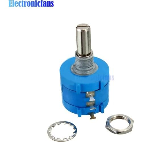 3590S-2-502L Rotary Wirewound Precision Potentiometer Pot 10 Turn 5K Ohm