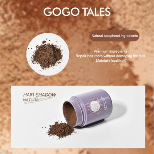 GOGOTALES Natural Hairline Powder Forehead Temple Shadow Trimming Hair Powder Hair Modification Hair Care Styling Hair Growth