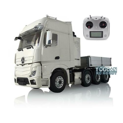 RC 1/14 LESU Metal Chassis Truck Hopper Sound Light Radio Hercul Arco Cabin THZH0739-SMT5