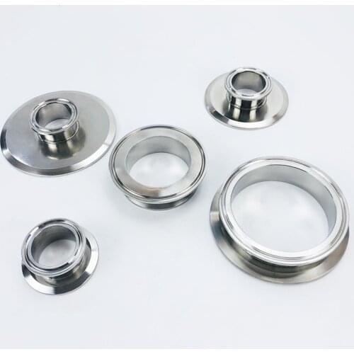 Free Shipping Short Type Tri Clamp Reducer 4"(102mm) OD119 x 2.5"(63mm)OD77.5, Sanitary Stainless Steel 304 Connector
