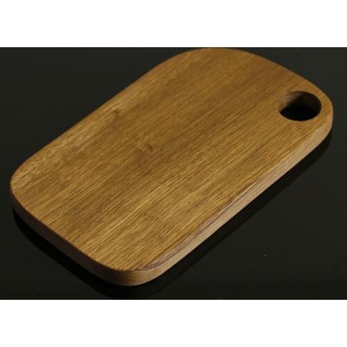 Vintage Solid Wood Steak Plate Pizza Pad Eco Natural Fruits/Sushi/Cake Plate Multi-Use Cutting Board/Chopping Block Serving Tray