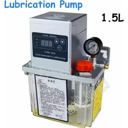 1.5L Auto Lubrication Pump CNC Single Digit Display Electric Lubrication Pump