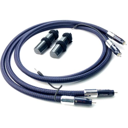 Wild RCA Silver-plated Interconnect Audio Cable with 72V DBS