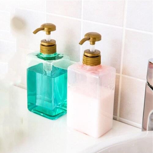 600ML Liquid Soap Dispenser Bathroom Pump Shower Gel Shampoo Container Kitchen Detergent Hand Soap Dispenser Bottle