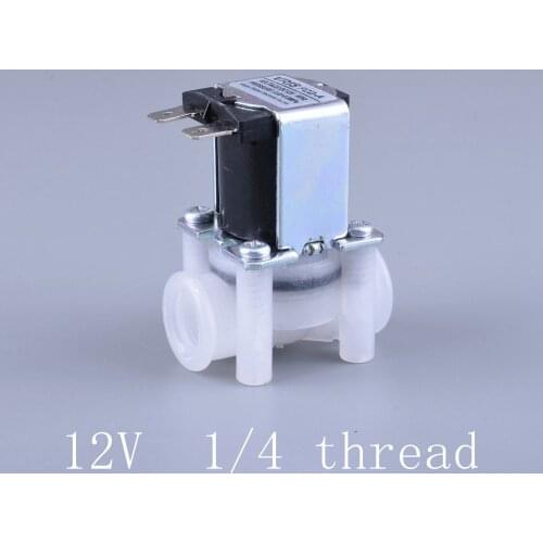Free shipping Pure water electromechanical magnetic valve inlet water controller water purifier accessories inlet through valve