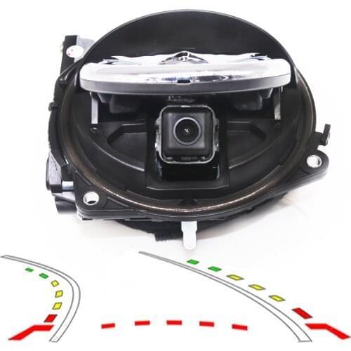 For VW Logo HD CCD Car Rearview Camera Fit Volkswagen CC Golf Passat Magotan Golf Phaeton T-ROC Emblem Flipping Reverse Camera