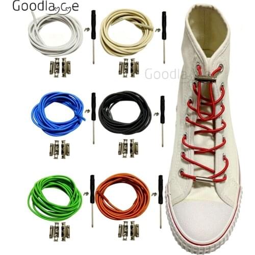 Elastic Shoelaces Locking Lock Shoe Laces Strings for Running/Jogging/Triathlon/Sports Fitness Tie Free