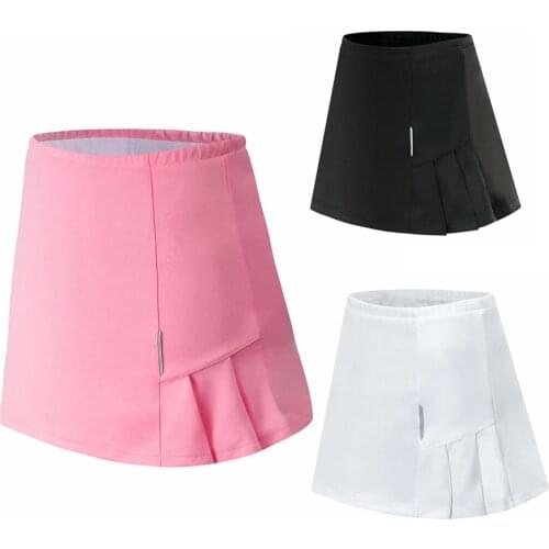New Women Badminton Skirts,Quick-dry Sports Skirts,Table tennis/Tennis Sportswear Skirts,Hip skirt with safety pants short skirt
