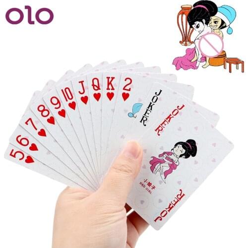 OLO Sex Poker Love Sexy Posture Adult Game Bar Playing Card Game Sex Toys for Couples Erotic Toys Sex Erotic Products