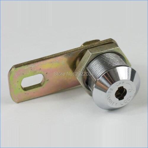 RayLock pack of 5 hex nut fixed quarter turned zinc lock cylinder industrial cabinet lock