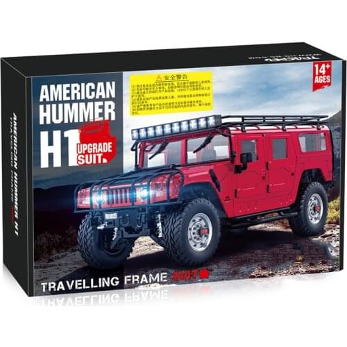 Travelling Frame KIT For HG-P415 1/10 US American Hummer H1 Civilian Military Truck KEYIGE