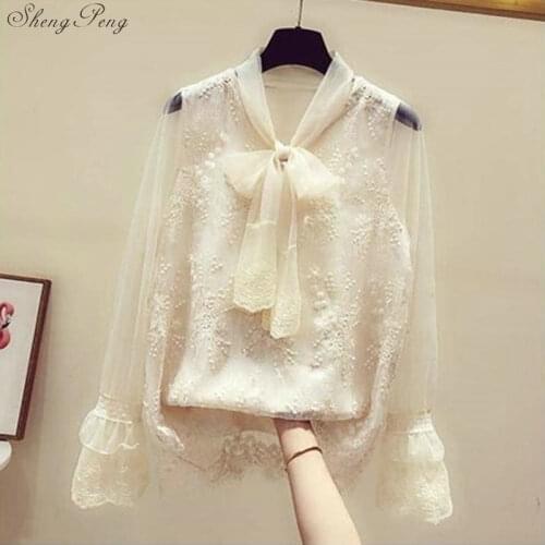 Кружевные блузки Sheng Peng China At AliExpress