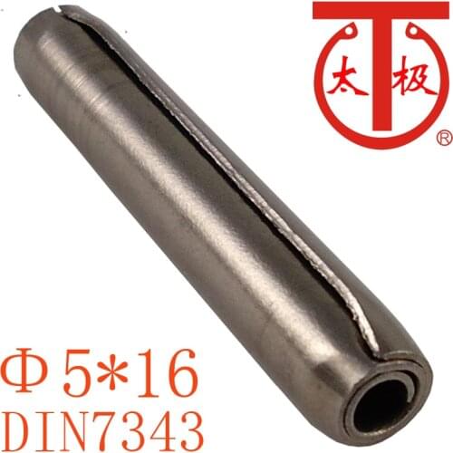 5*16) DIN7343 / ISO8750 Spiral spring pin ( Coiled pin ) 100 pieces/lot