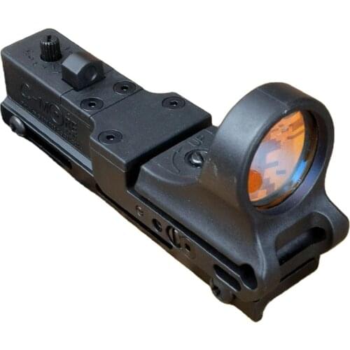 Tactical Adjustable 4MOA Red Dot Sight Reflex CMORE Optics Sight SeeMore IPSC riflescope with Cover for hunting airsoft shootin