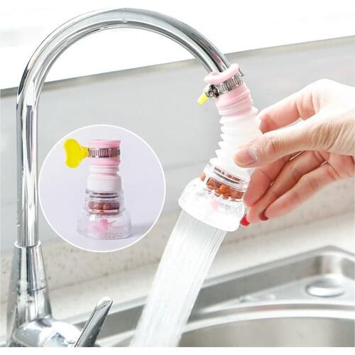 Universal 360 Rotation Faucet Bubbler Swivel Water Saving Economizer Head Shower Kitchen Faucet Nozzle Adapter Sink Accessories