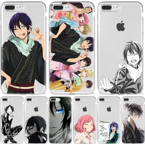 Japanese Yato Noragami Anime Art phone case For iPhone XS XR Max 8 7 6 Plus SE2020 Silicone Cover For iPhone 11 12 Pro Mini