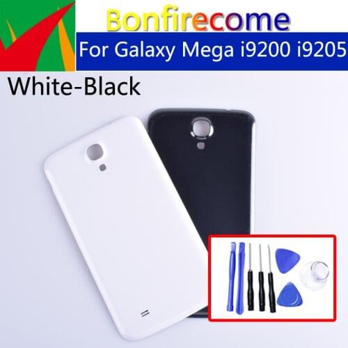 Battery Back Cover For Samsung Galaxy Mega i9200 i9205 GT-I9200 GT-I9205 SGH-I527 I527 Rear Housing Battery Door Case Chassis