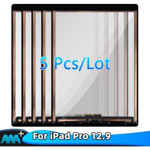 5Pcs AAA+++ New For iPad Pro 12.9 A1584 A1652 Touch Screen Digitizer Front Outer Panel Glass