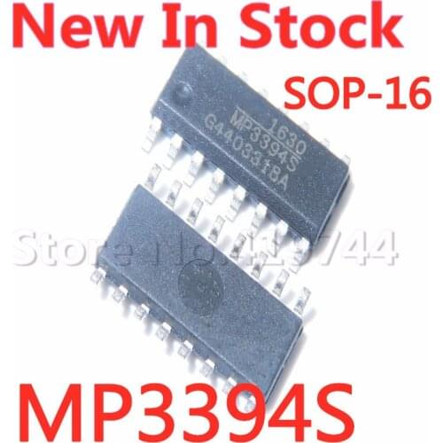 5PCS/LOT MP3394SGS-Z MP3394S SOP-16 [with S] LCD power management chip In Stock NEW original IC