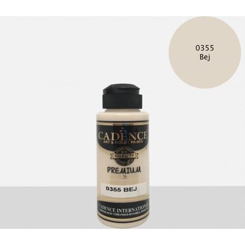 Cadence Acrylic Paint 0355-Bej 120ml