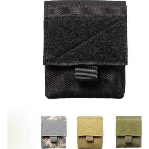 Hot Sale Outdoor Combat Military Tactical Magazine Pouch Flashlight Sheath Hunting Camo Bag Cigarette Case Mini Hunting Tool Bag