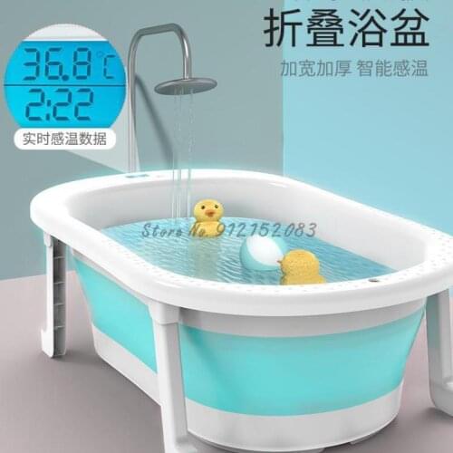 Baby Bathtub Baby Foldable Bathtub Baby Sitting And Lying In Large Bathtub Baby Household Newborn Childrens Products