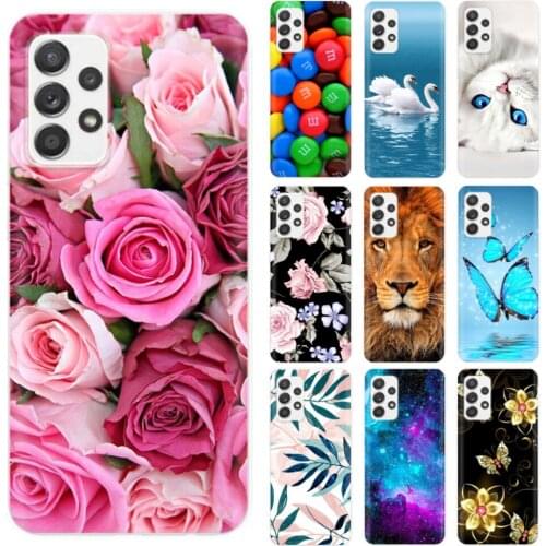 For Samsung A52 Case Silicon Soft Back Cover Bumper Fundas For Samsung Galaxy A52 5G Case For GalaxyA52 A 52 2021 SM-A526B Coque