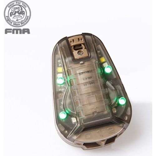 FMA HEL-STAR6 GEN III Green Light Survival Safety Flash Light Outdoor Sports Equipments 1286