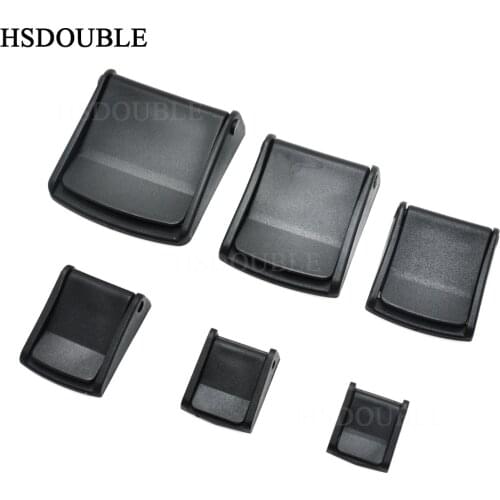 Cam Buckles Plastic Black Toggle Clip Backpack Straps Webbing 5/8" 3/4" 1" 1-1/4" 1-1/2" 2"