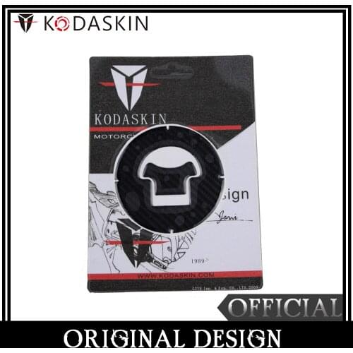KODASKIN Fake Carbon Fiber Gas Cap Tank Pad Filler Cover Sticker Decals for KYMCO QUANNON 150