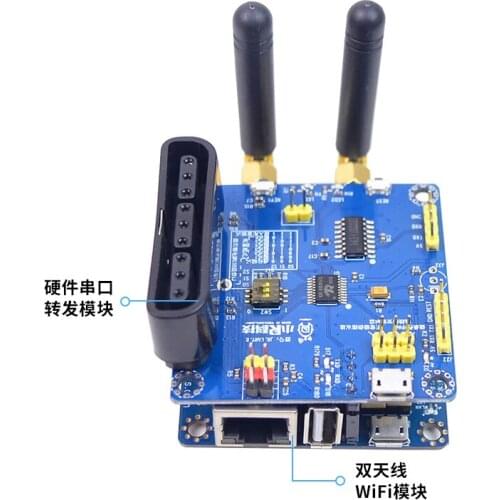 Hardware serial port forwarding instruction transparent transmission module Customizable command adaptation control software