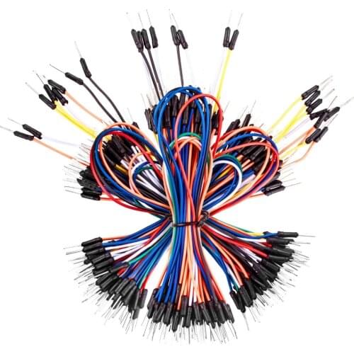 Breadboard Jumper Wires 195pcs Male to Male for Arduino Breadboard and Circuit Board for Raspberry Pi Mode