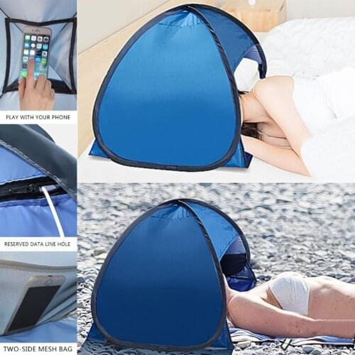 Folding UV Protection Beach Sun Shelter Canopy Anti-UV Mini Automatic Shade Tent Awning for Outdoor Picnic Beach Camping