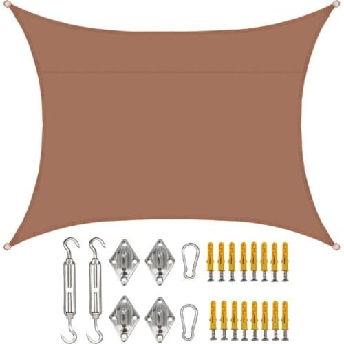 Sunshade Rainproof Canva Shade Sail Waterproof Oxford Cloth For Garden UV Protection 3x2m Outdoor Patio Awning