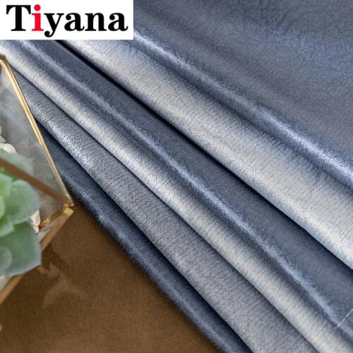 Grey/Green Meteor shower Blackout Curtain for Bedroom Gold Shiny Kids Children Nursery New Home Decor Window Treatment JK042Z