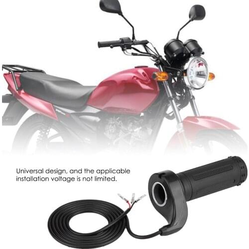Universal Motorcycle Accelerator Electric Scooter Twist Speed Throttle Grip 3 Wire Providing steady sensitive control of speed