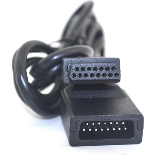 1.8m Extension Cable Wire Cord for SNK FC Neo Geo AES/CD Console 15Pin Handle Controller Extension Cable