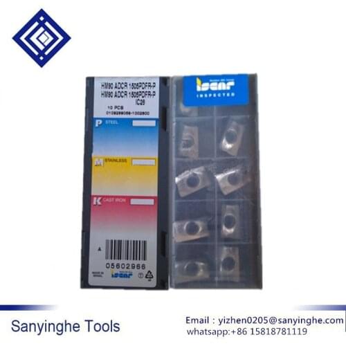 Free shipping high quality 10pcs/lots HM90 ADCR 1505PDFR-P IC28 cnc carbide turning inserts